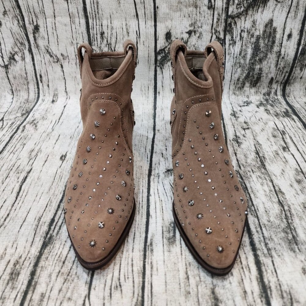 Western Inspired Studded Sam Edelman Booties - Picture 7 of 9